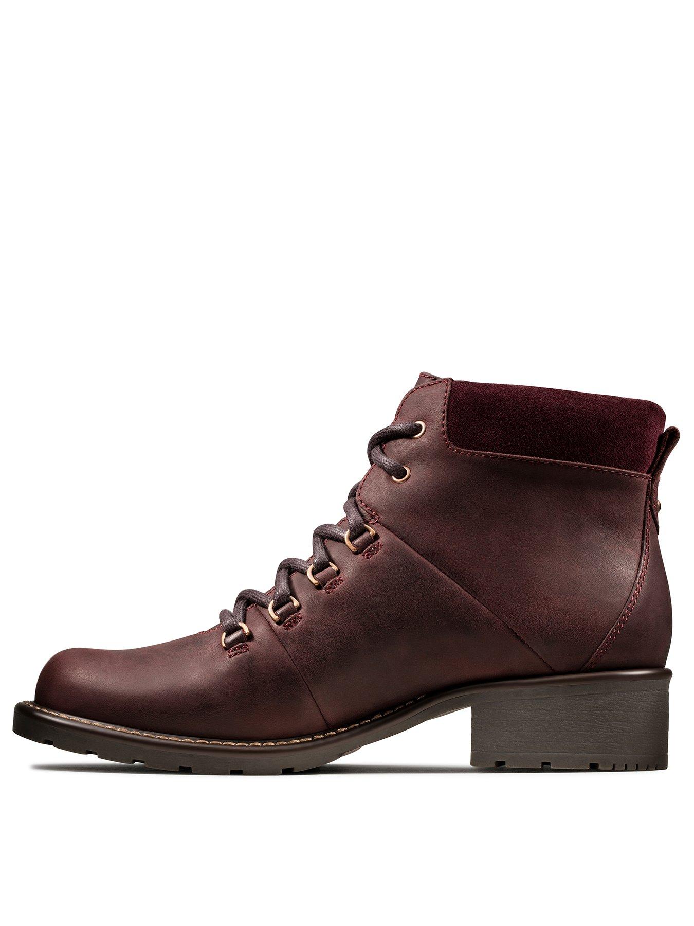 clarks orinoco burgundy