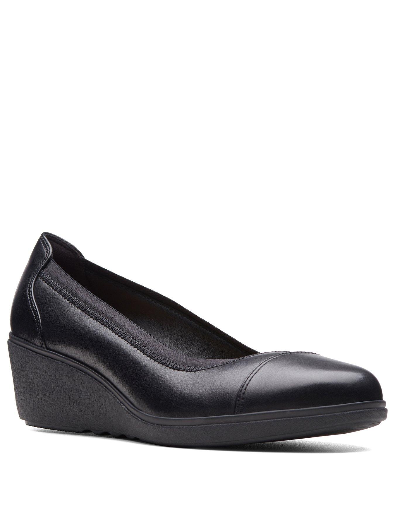 clarks un tallara liz wedge shoes