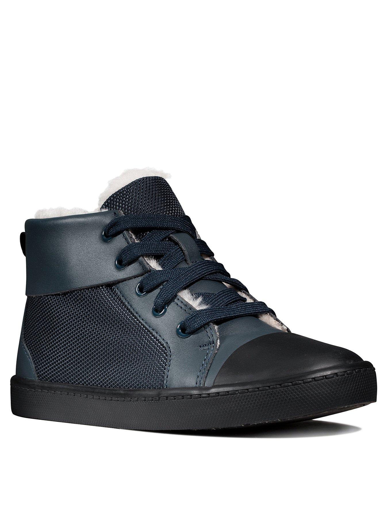 clarks high top shoes