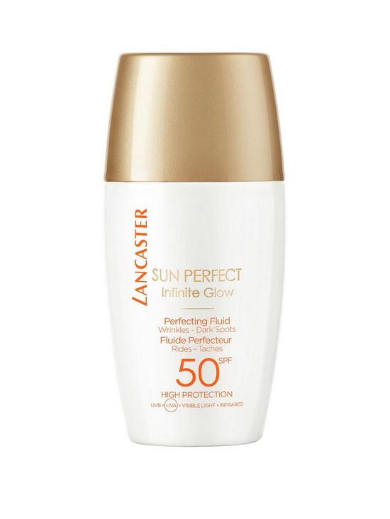 front image of lancaster-sun-perfect-perfecting-fluid-spf50-high-protection-30ml