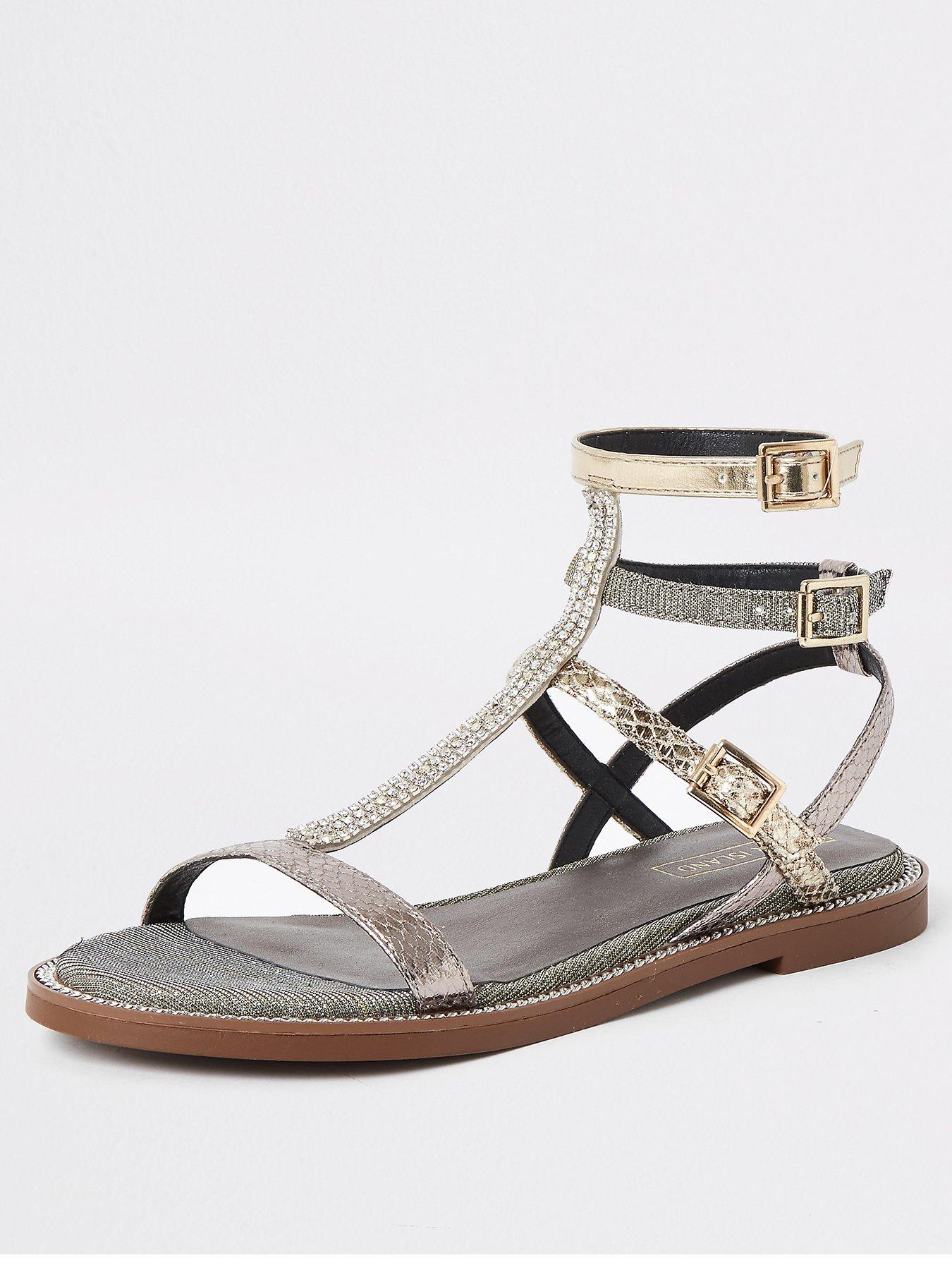 littlewoods silver sandals