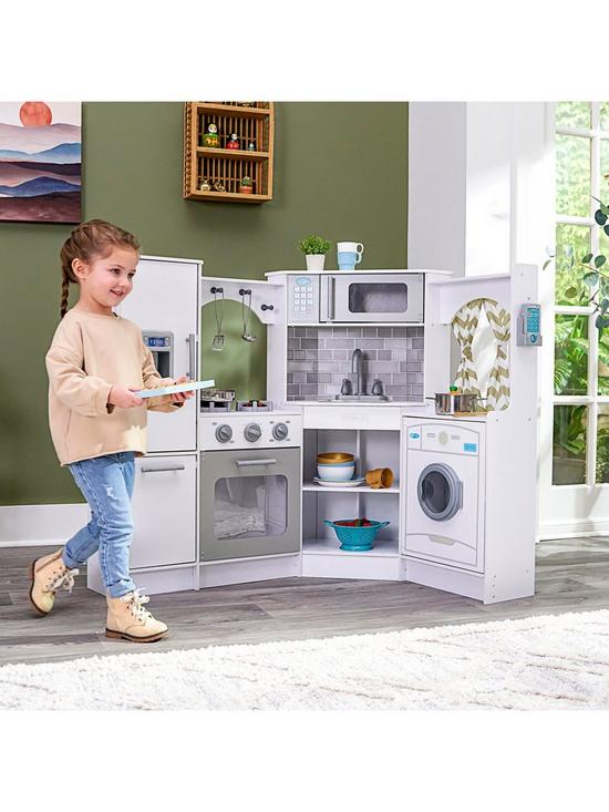 stillFront image of kidkraft-ultimate-corner-play-kitchen-with-light-and-sound