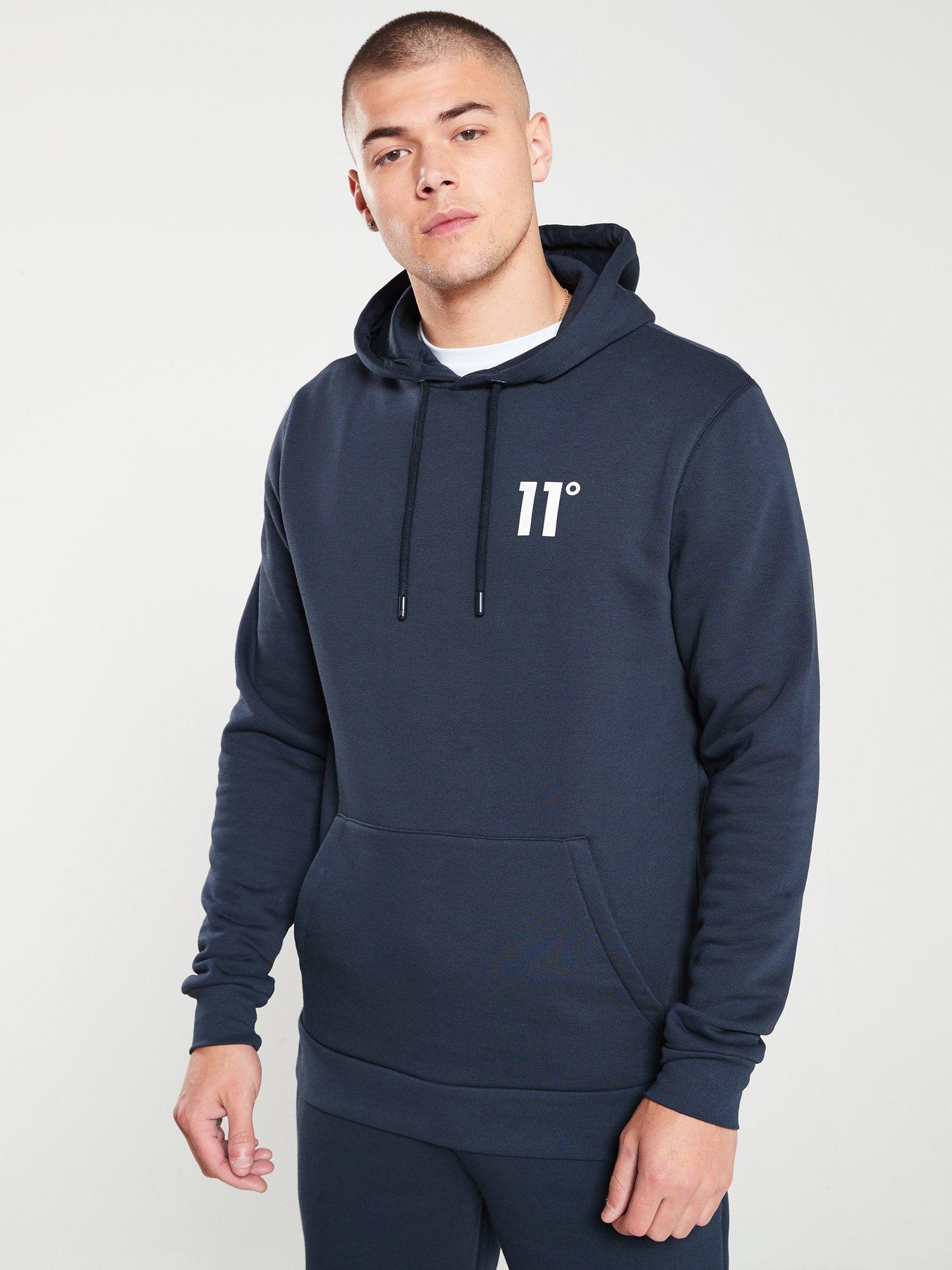 navy pullover hoodie