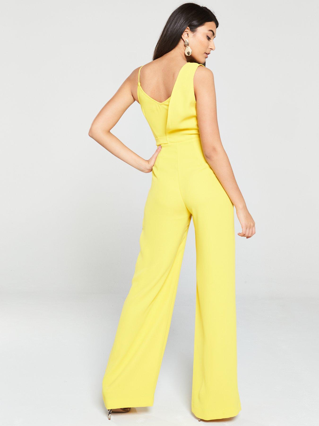 mango yellow jumpsuit