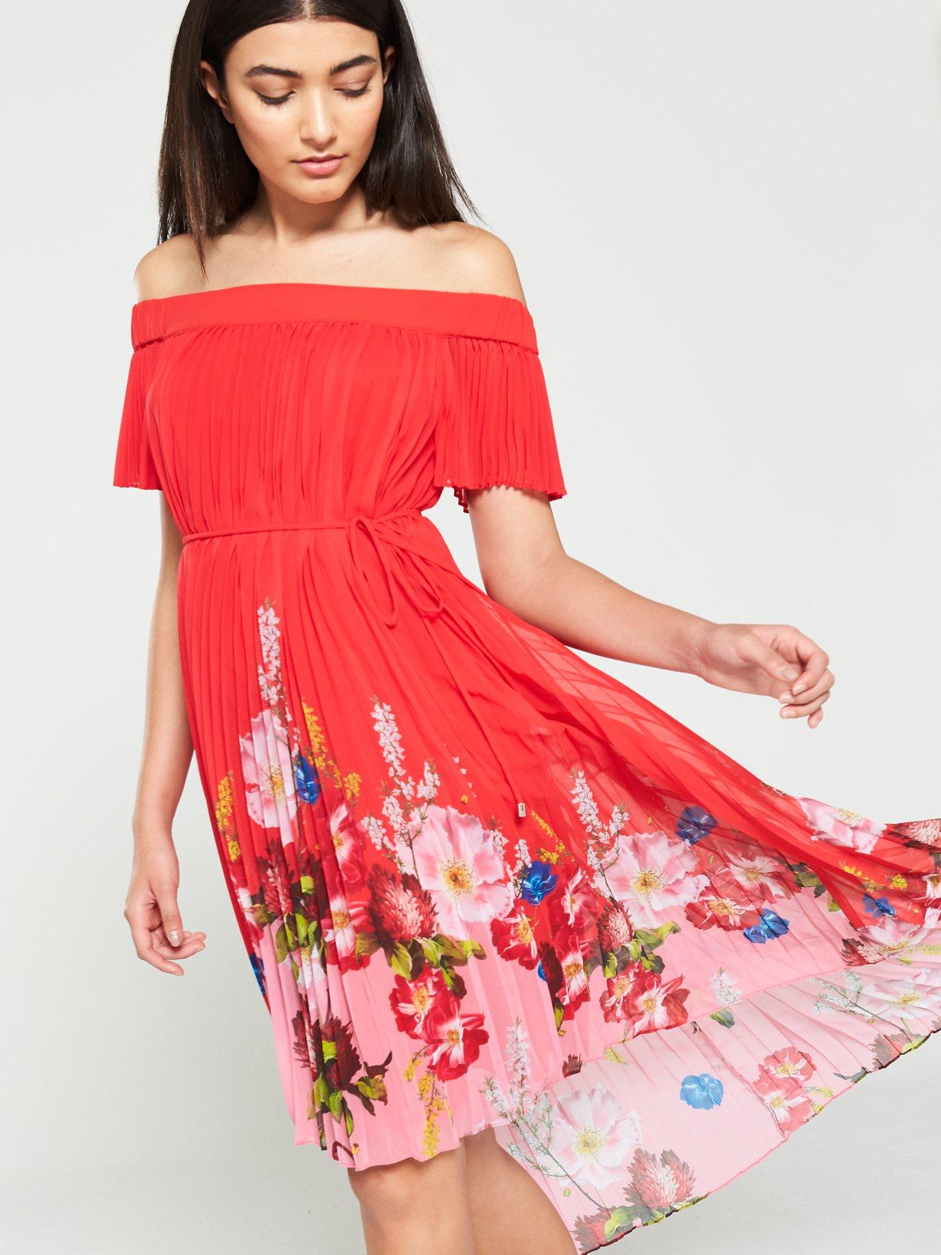 ted baker gillyy bardot dress