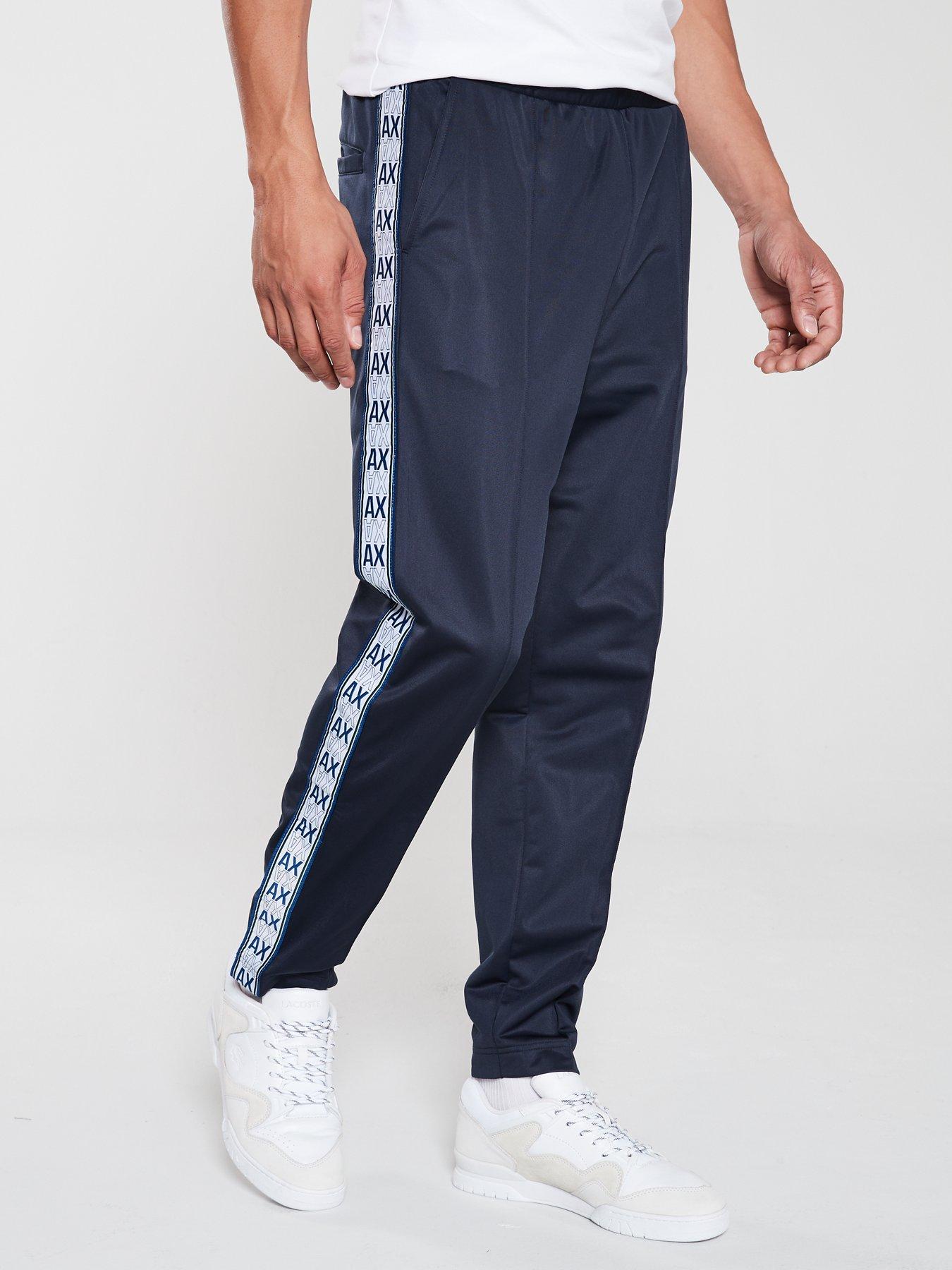 armani tracksuit bottoms mens