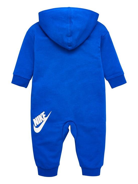 back image of nike-baby-french-terry-ldquoall-day-playrdquo-coverall-blue