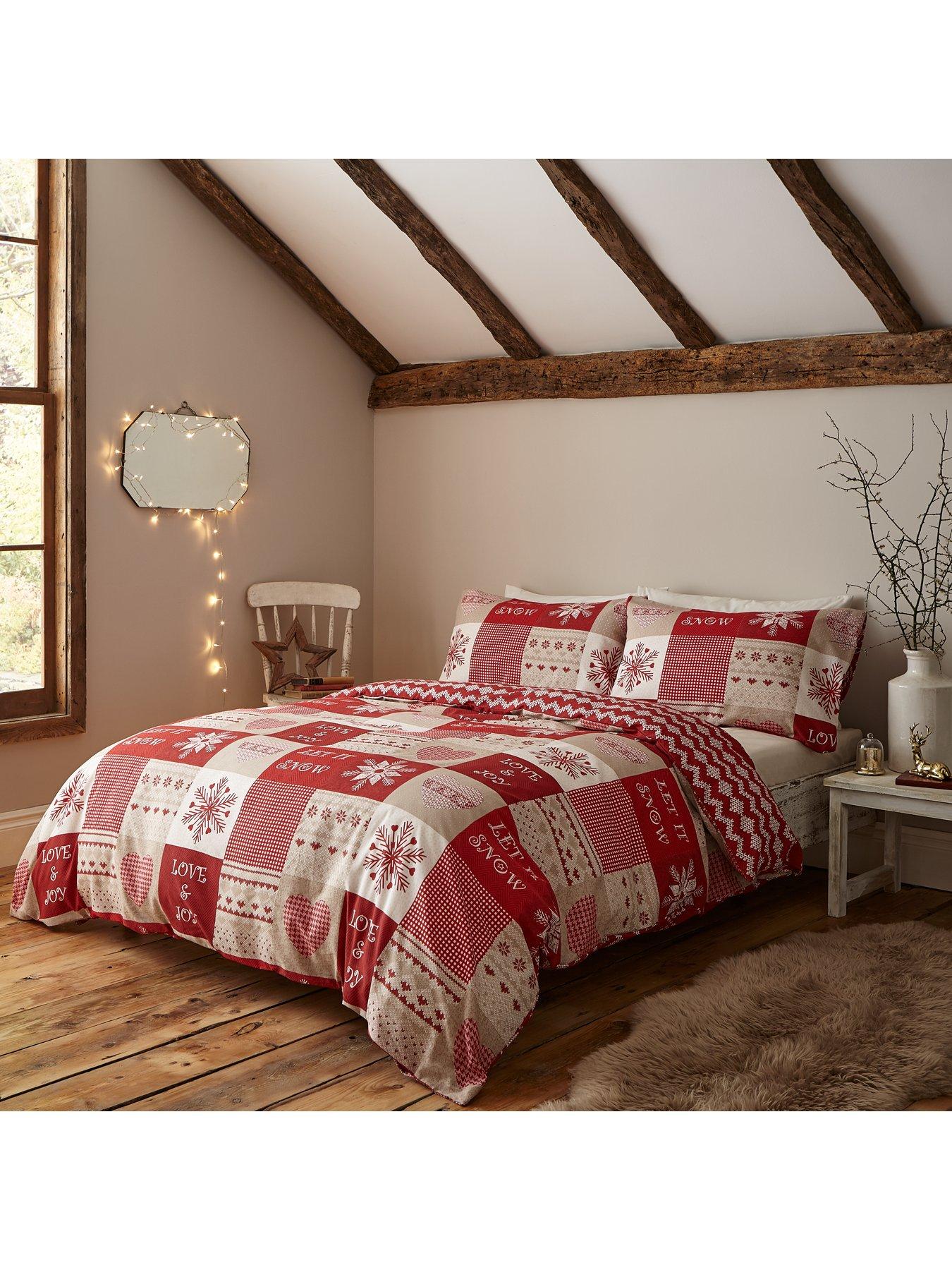 cot bed christmas bedding uk