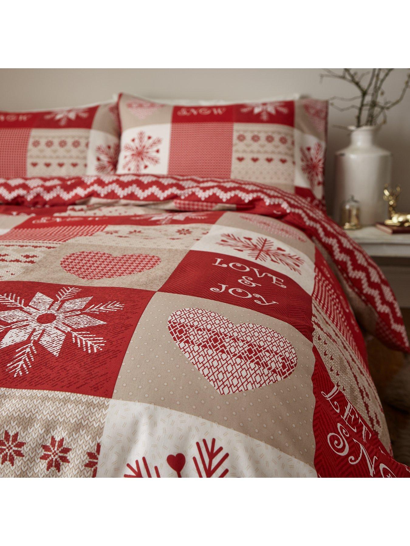 Image 5 of 7 of Catherine Lansfield Let It Snow Christmas Duvet Set
