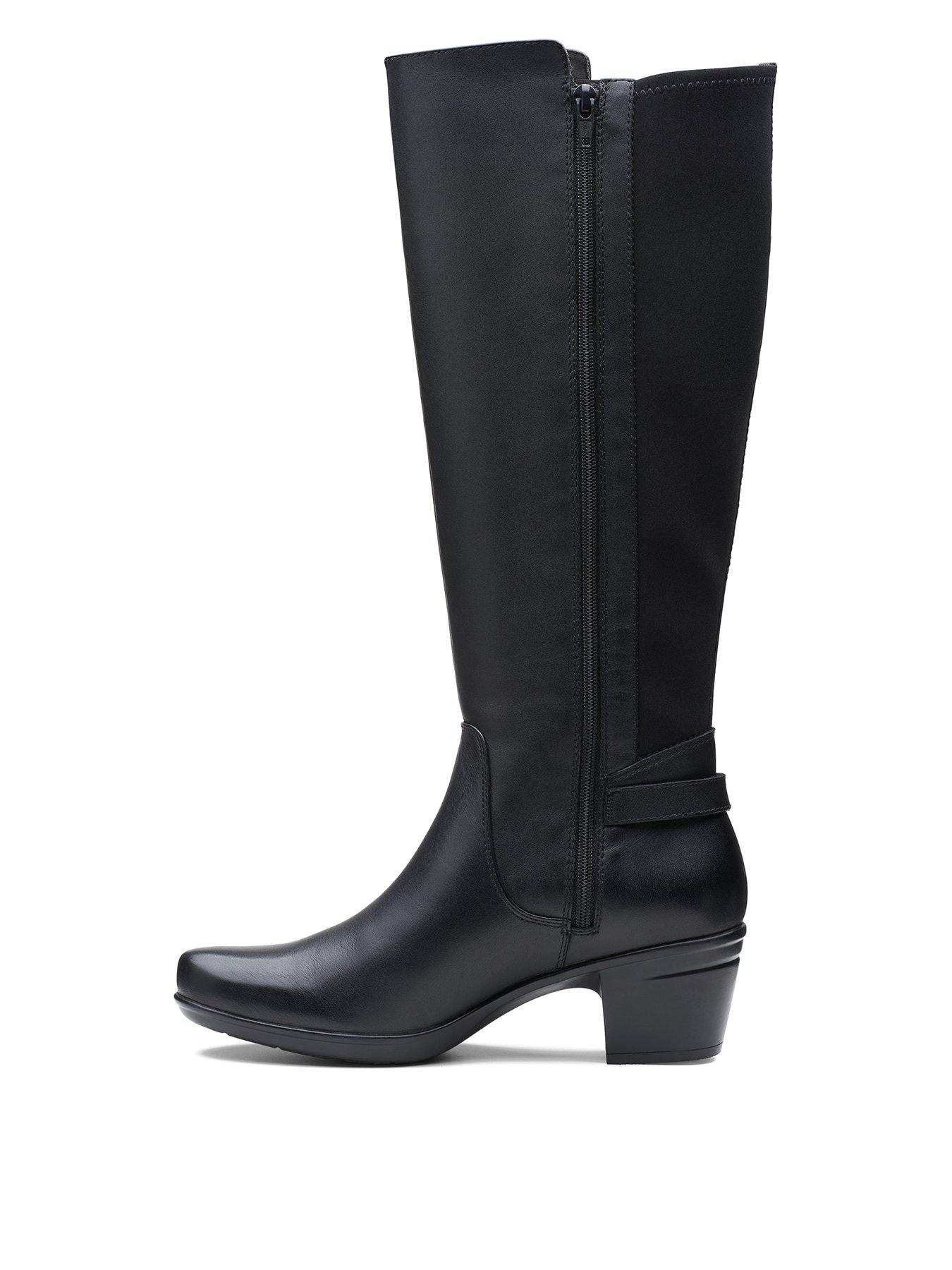 clarks collection women's emslie march dress boots