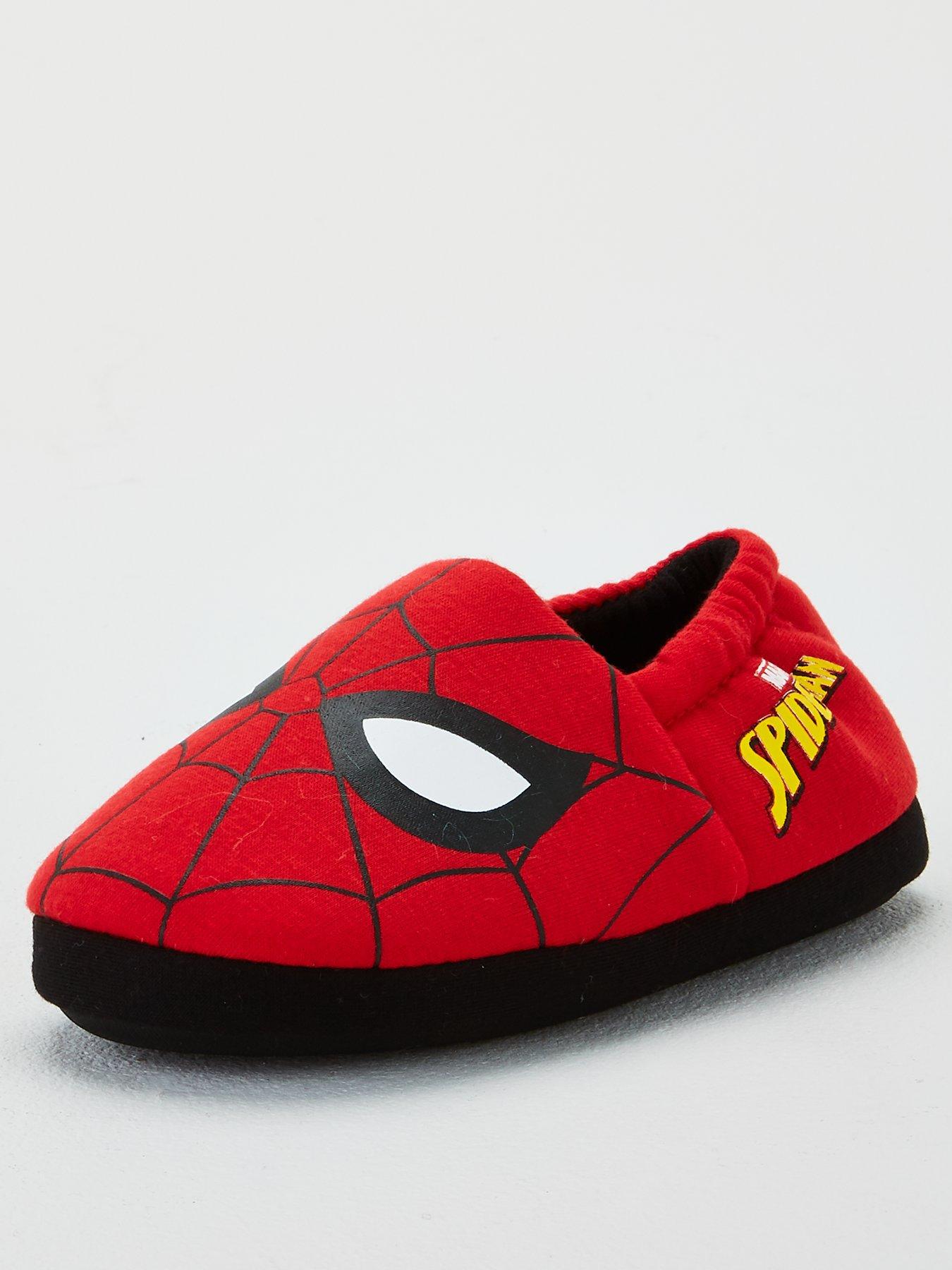 boys spiderman slippers