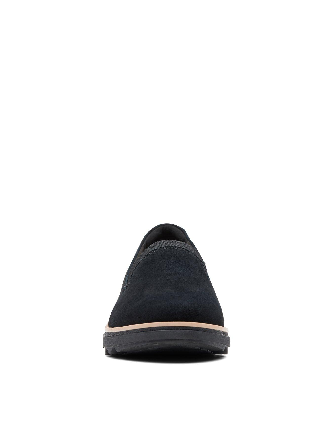 clarks sharon dolly black suede