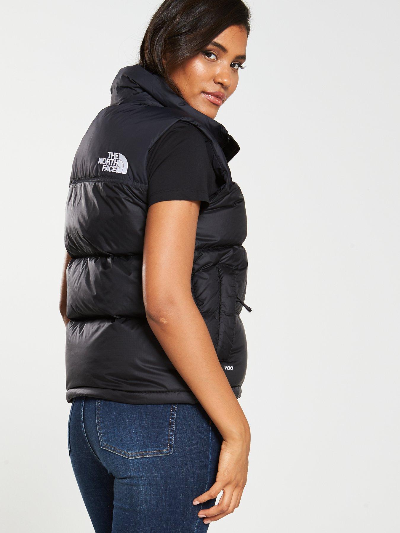 north face nuptse vest womens gilet