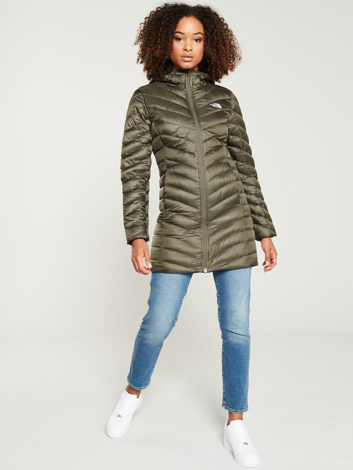 the north face trevail parka black