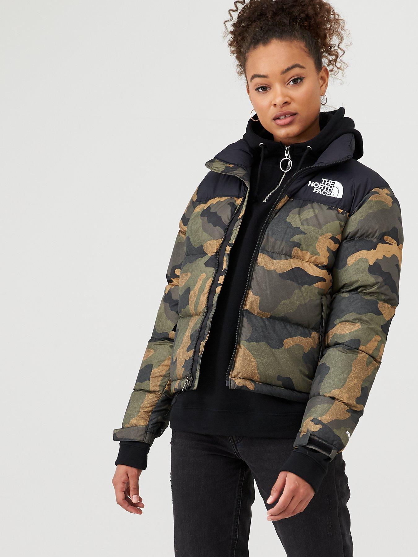 the north face nuptse 1996 camo