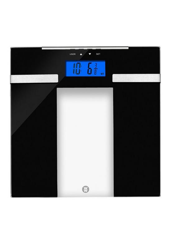 front image of weight-watchers-ultra-slim-glass-body-analyser-scale-analyser-scale-analyser