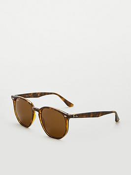 ray-ban-irregular-sunglasses--nbsphavana