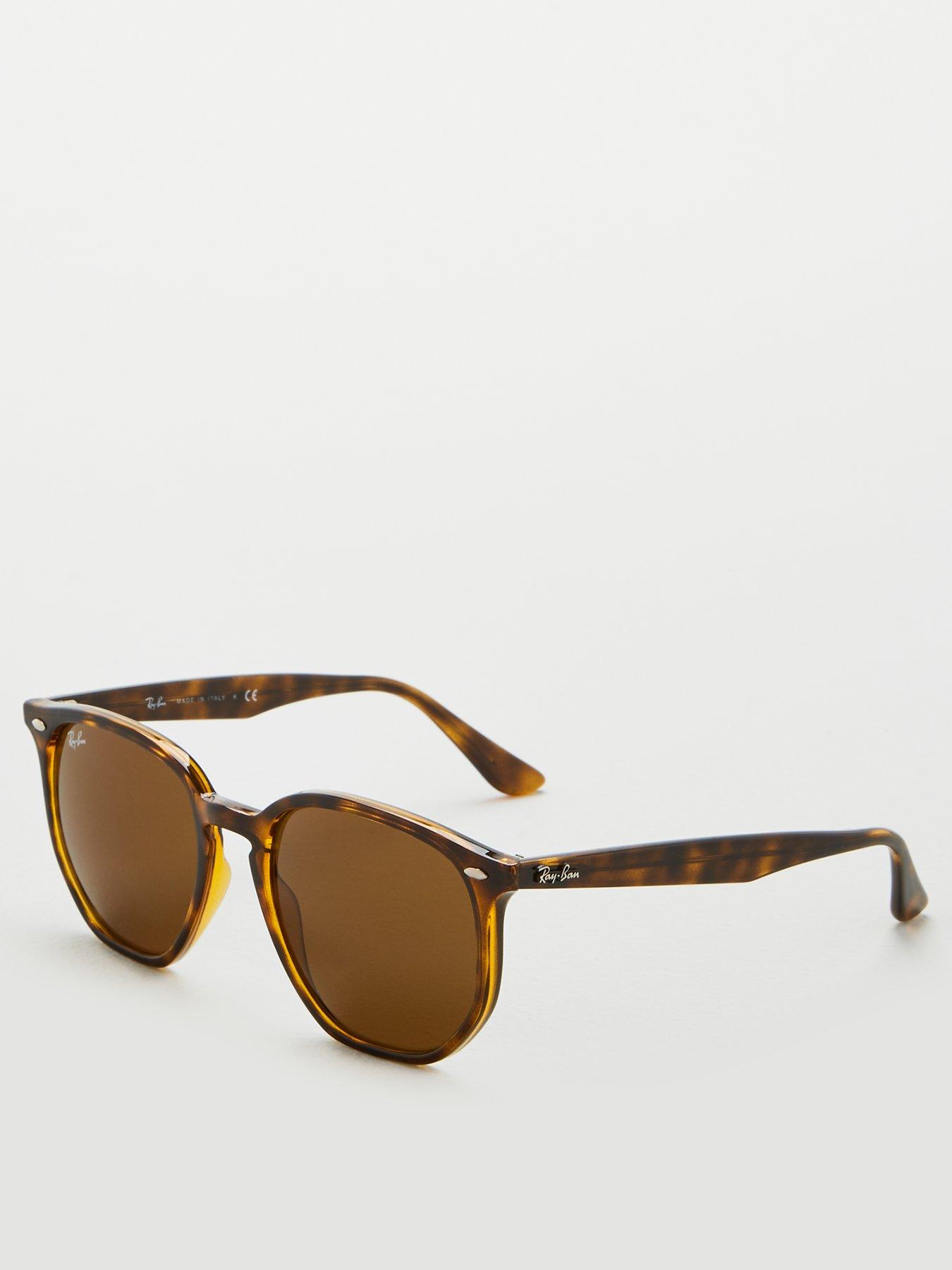  image of ray-ban-irregular-sunglasses--nbsphavana