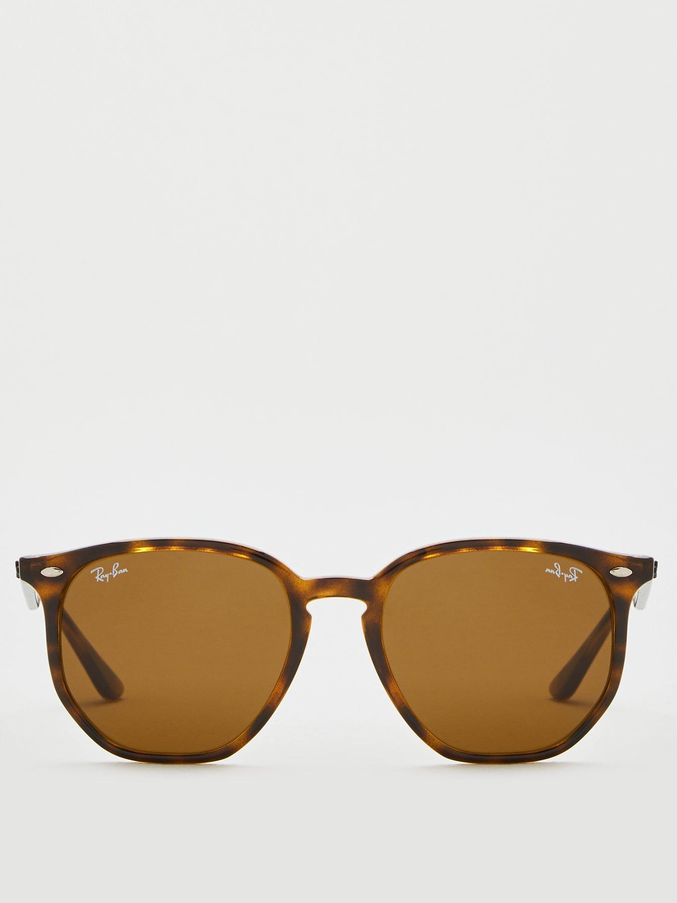  image of ray-ban-irregular-sunglasses--nbsphavana