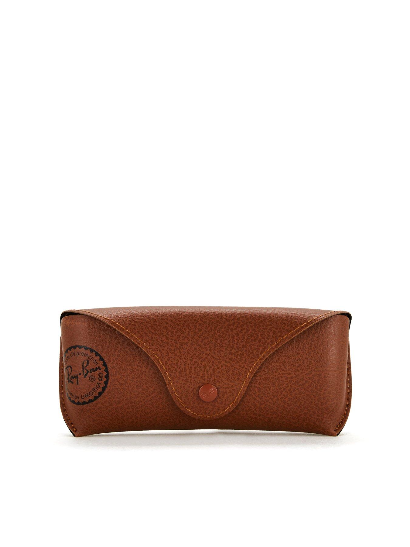 Image 4 of 4 of Ray-Ban Dark Frame Sunglasses - Black/Green