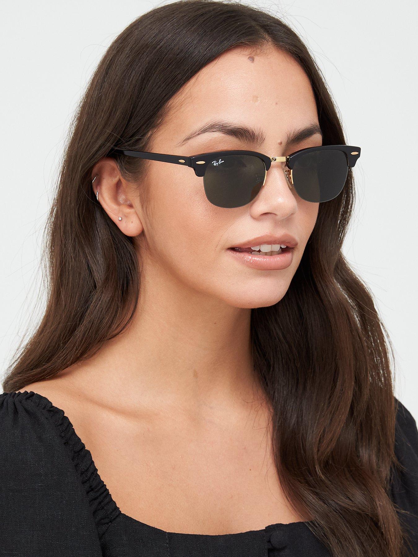 ladies ray ban clubmaster sunglasses