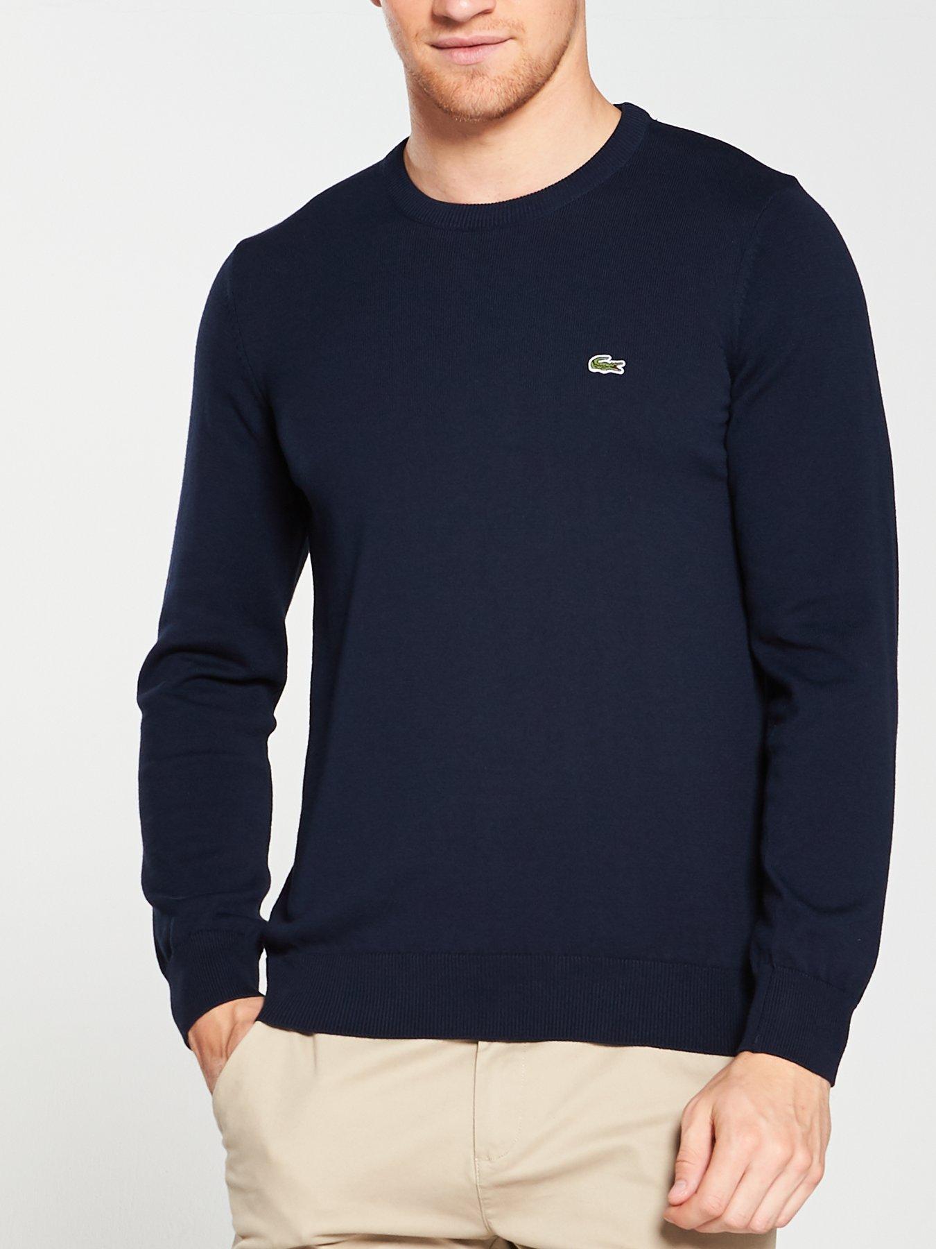 undefined Crew Knit Jumper - Navy