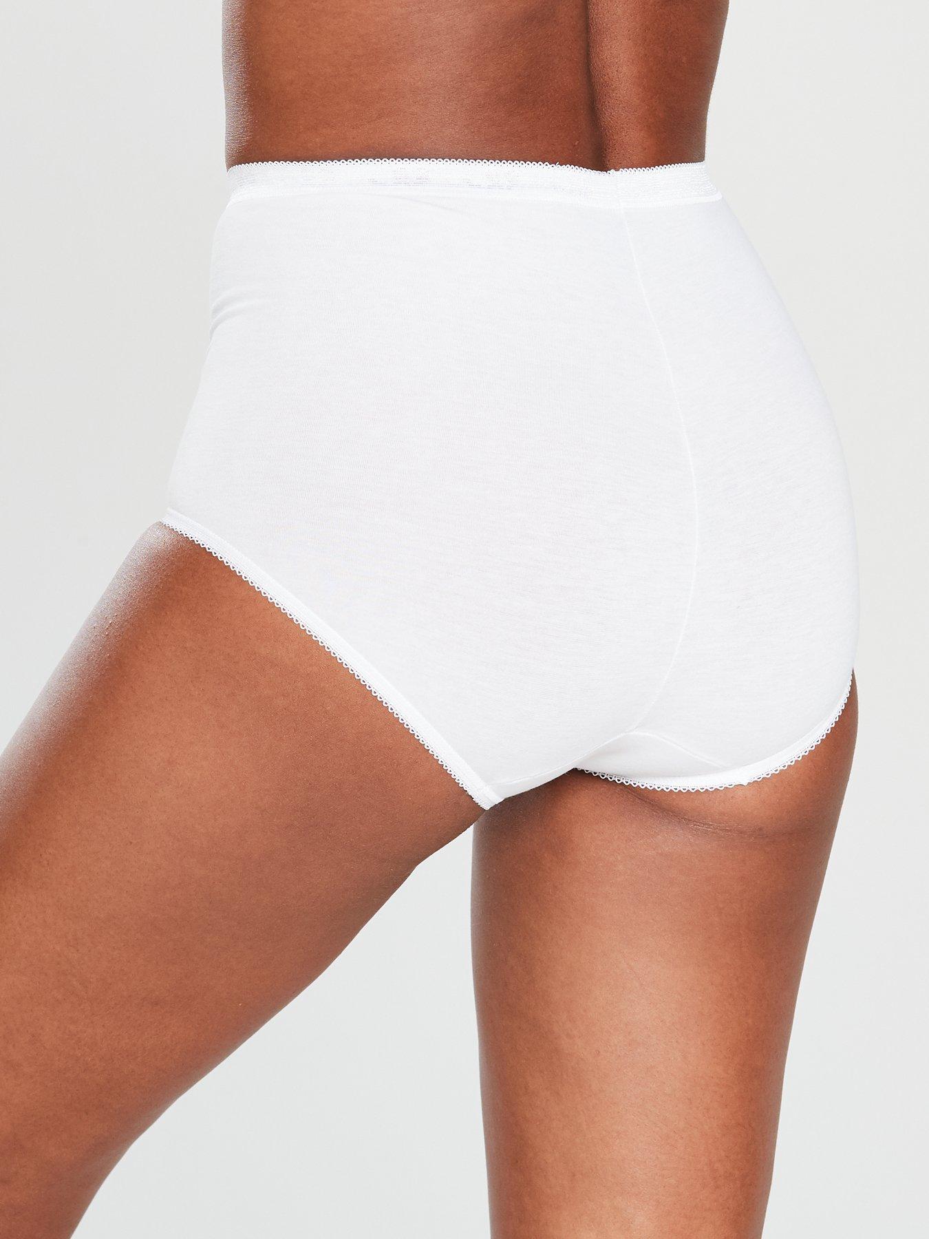 Image 3 of 3 of Sloggi 6 Pack Maxi Briefs - White