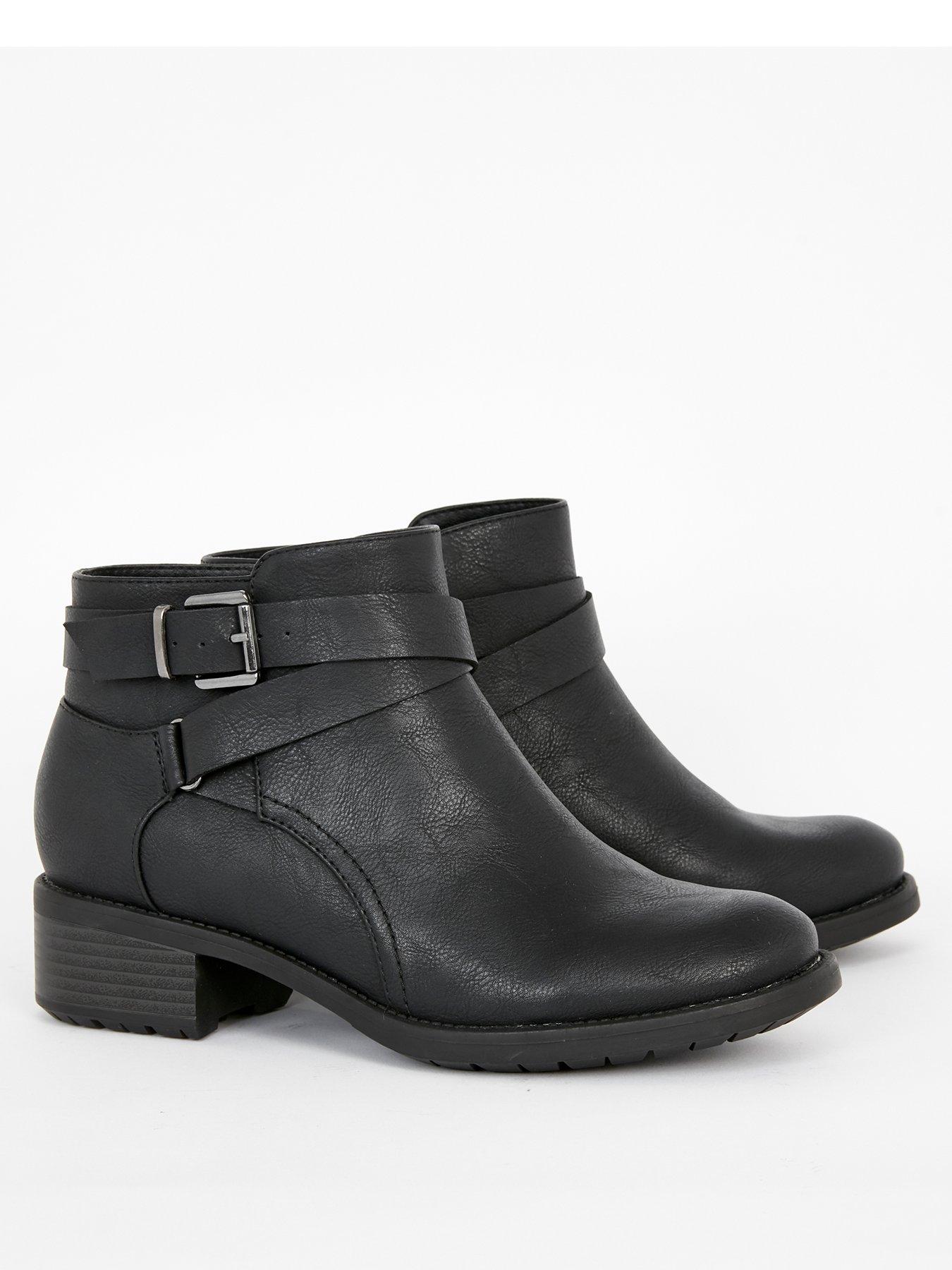 extra wide ankle booties