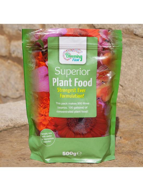 front image of blooming-fast-soluble-plant-feed-500g-pouch