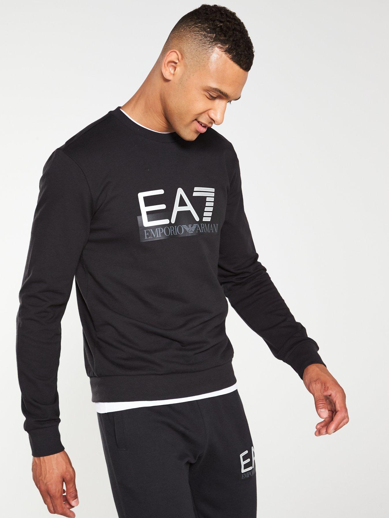 ea7 sweatshirt black