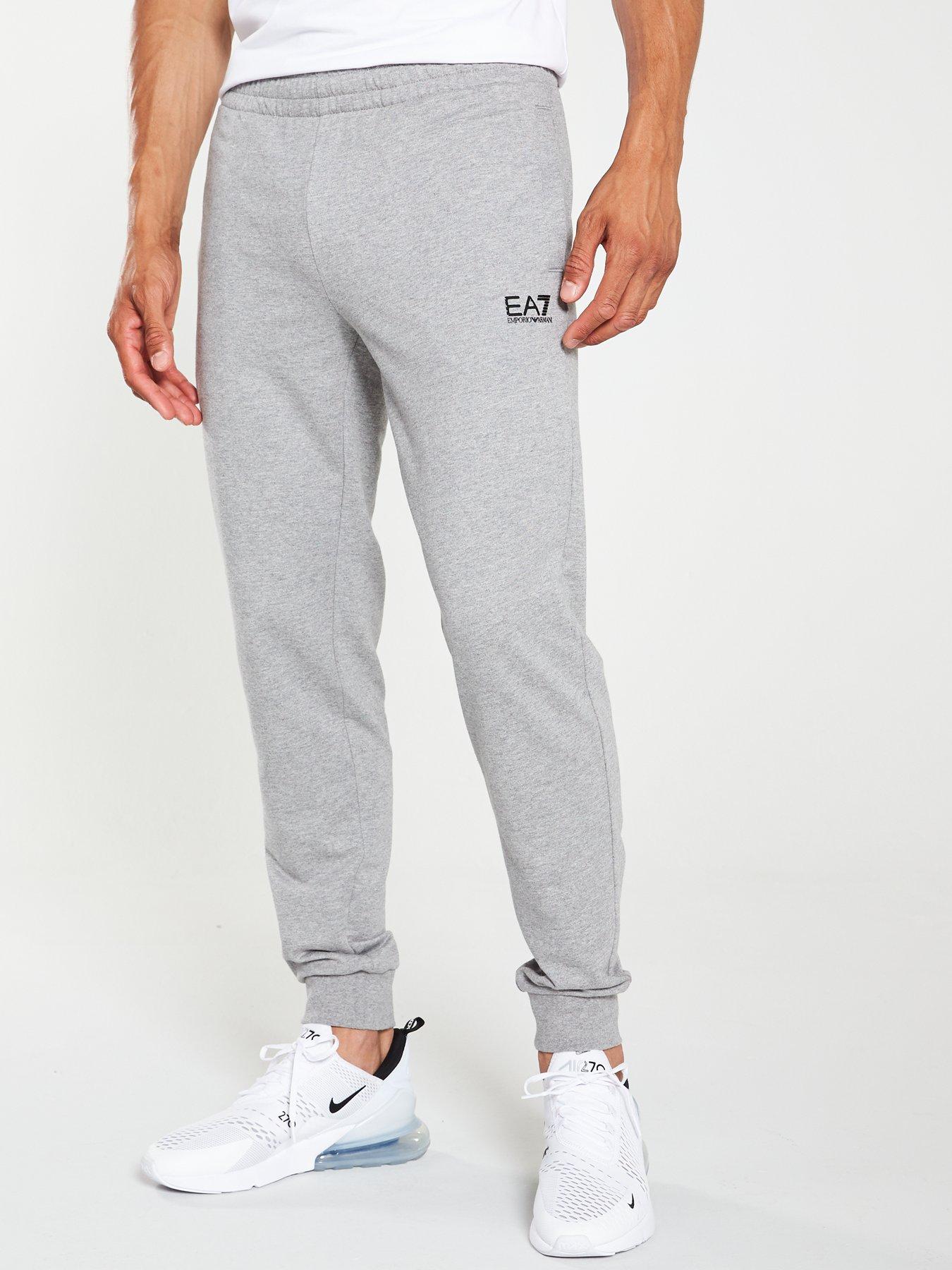 ea7 grey joggers