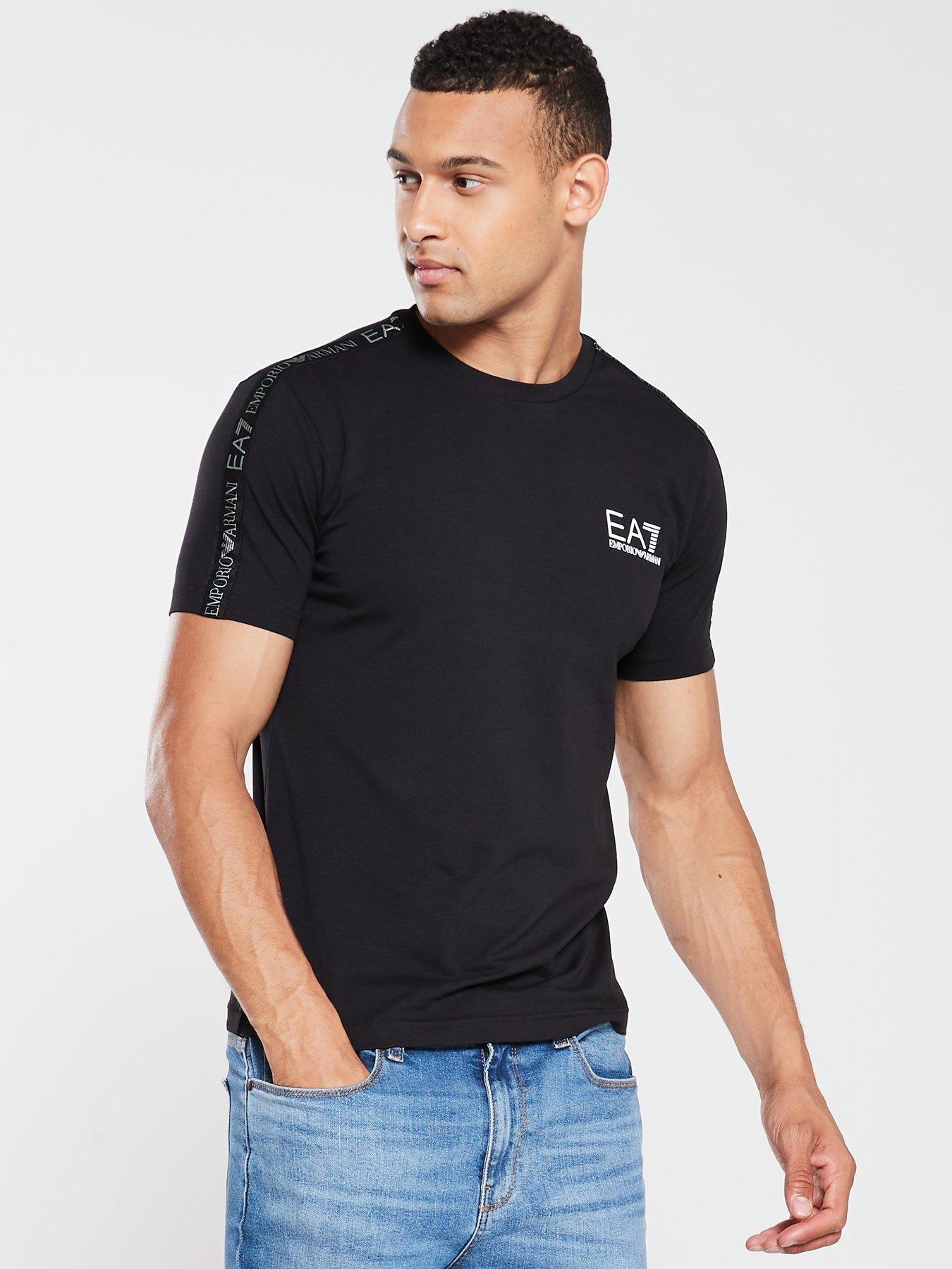 emporio armani tape t shirt