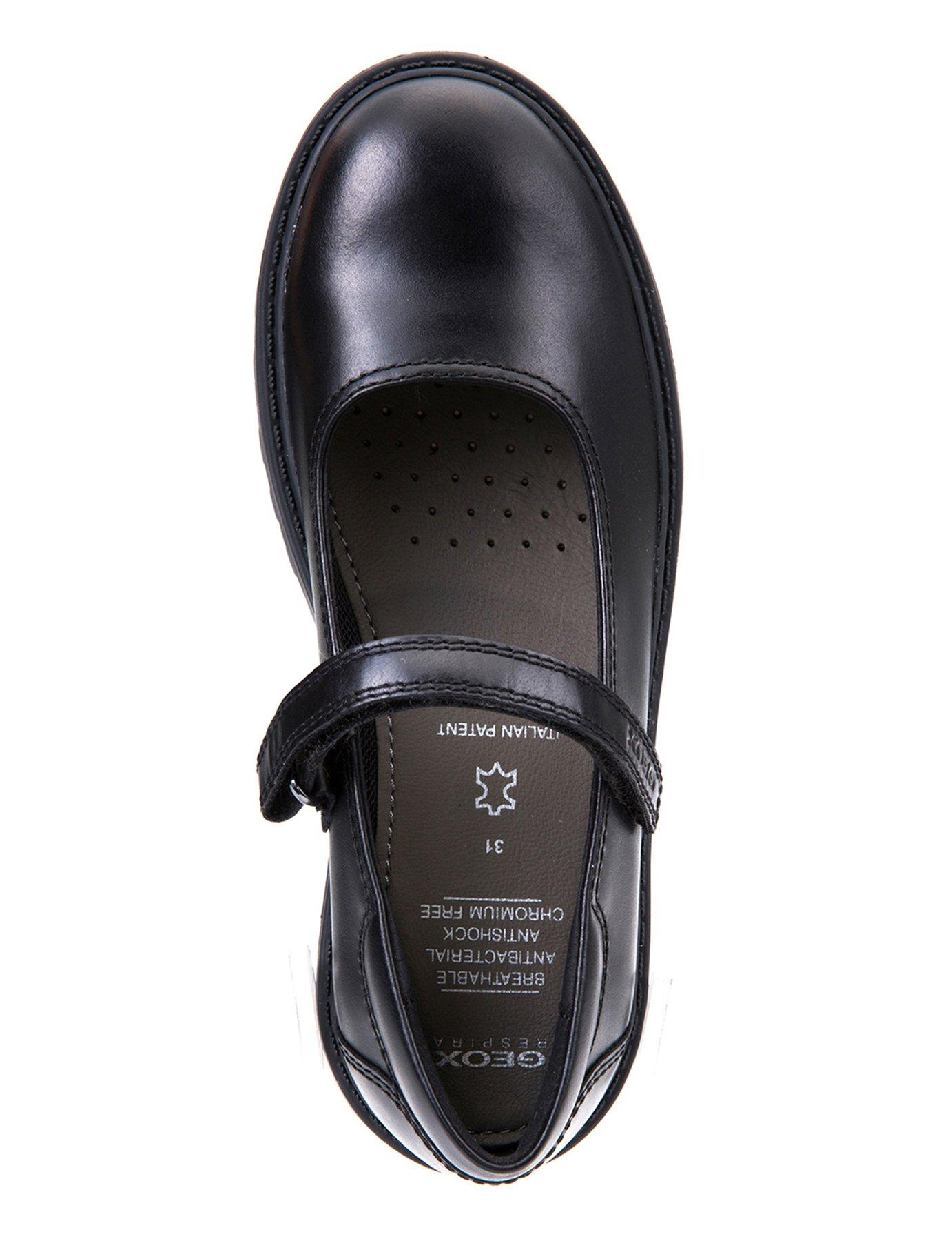 Image 4 of 6 of Geox Casey Leather Mary Jane School Shoes - Black