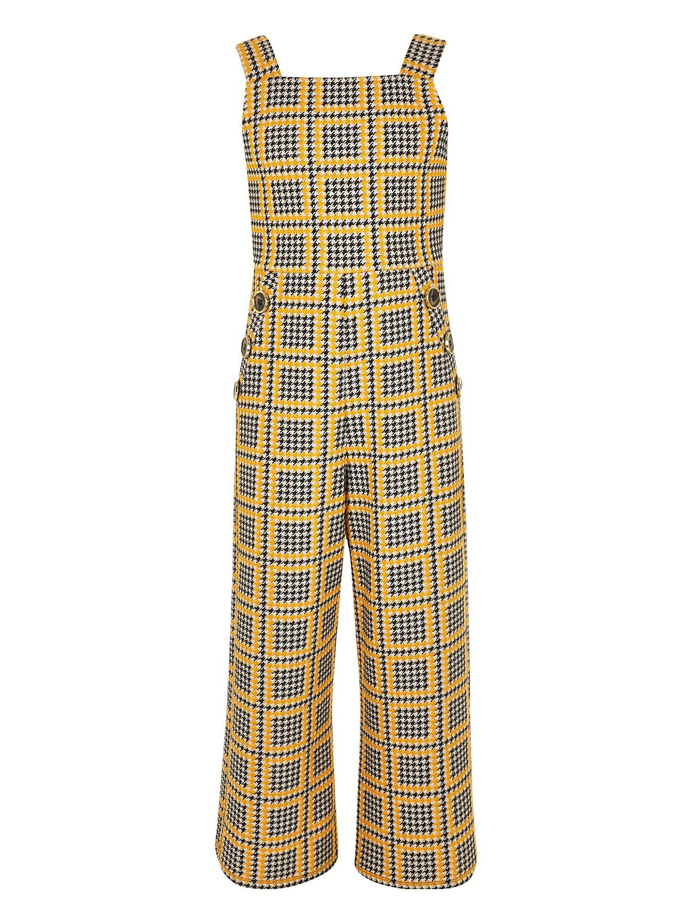 river island yellow jumpsuit