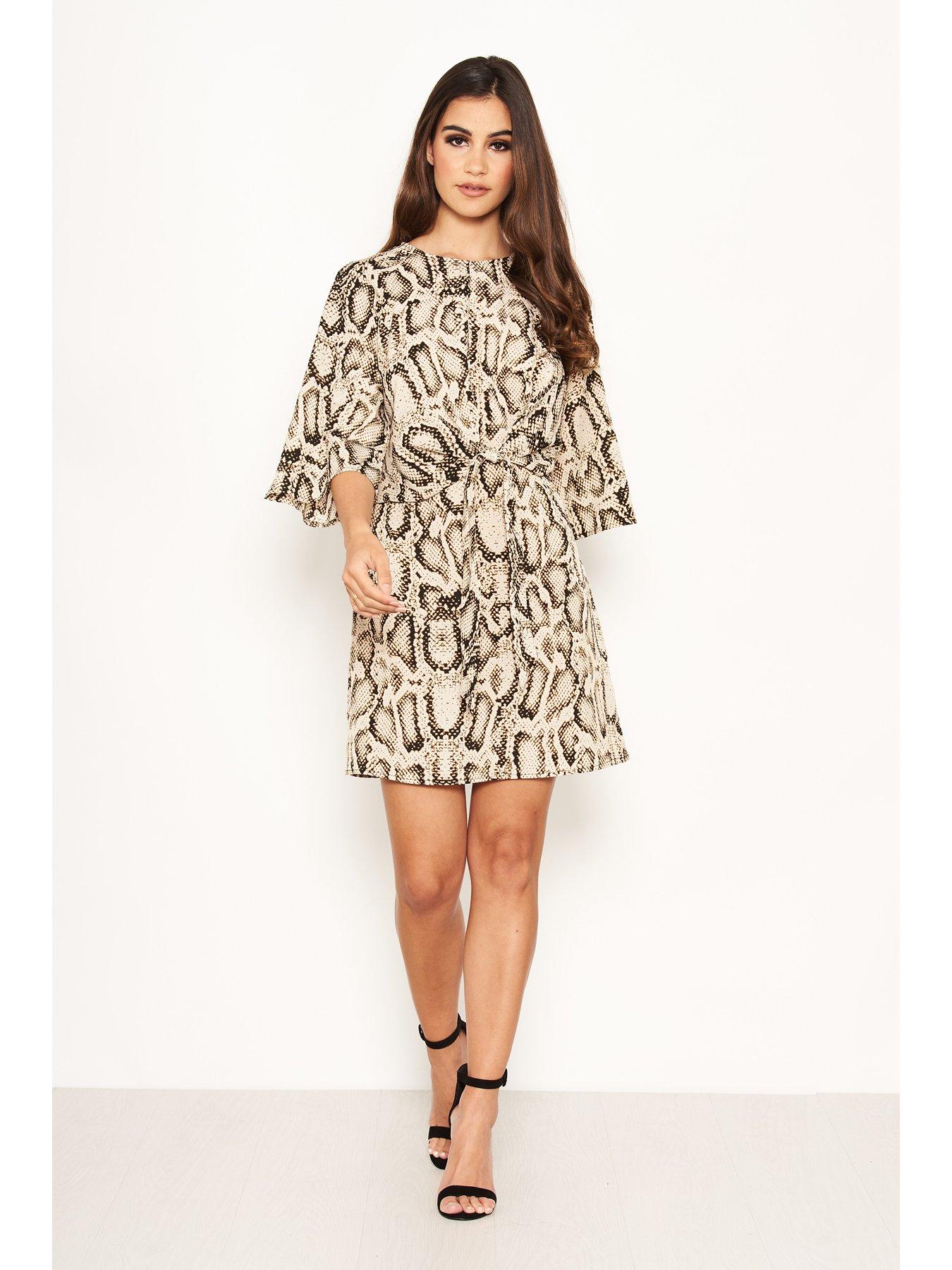 ax paris snakeskin dress