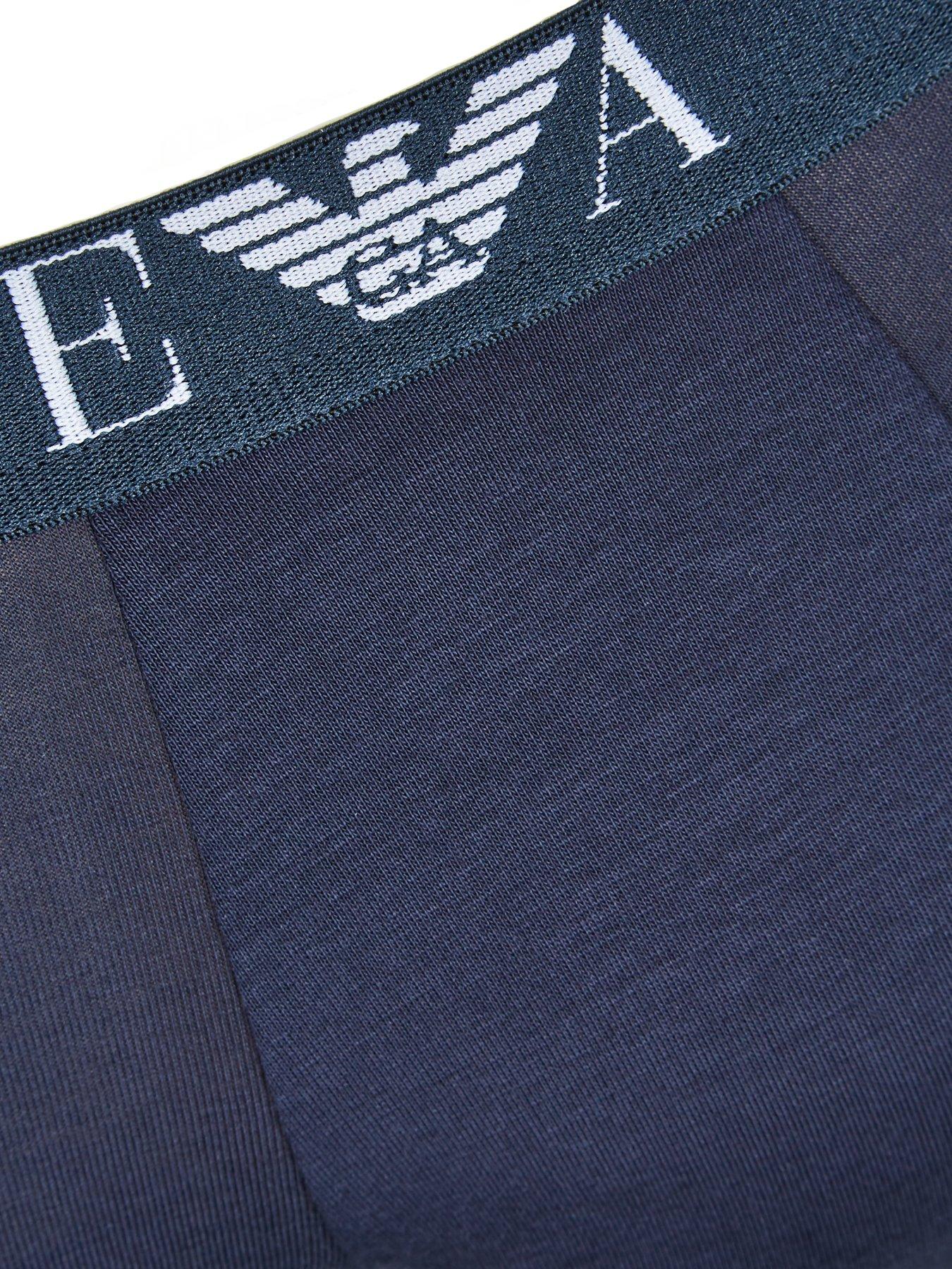 Image 3 of 3 of Emporio Armani Bodywear Emporio Armani 3 Pack Trunk - Multi