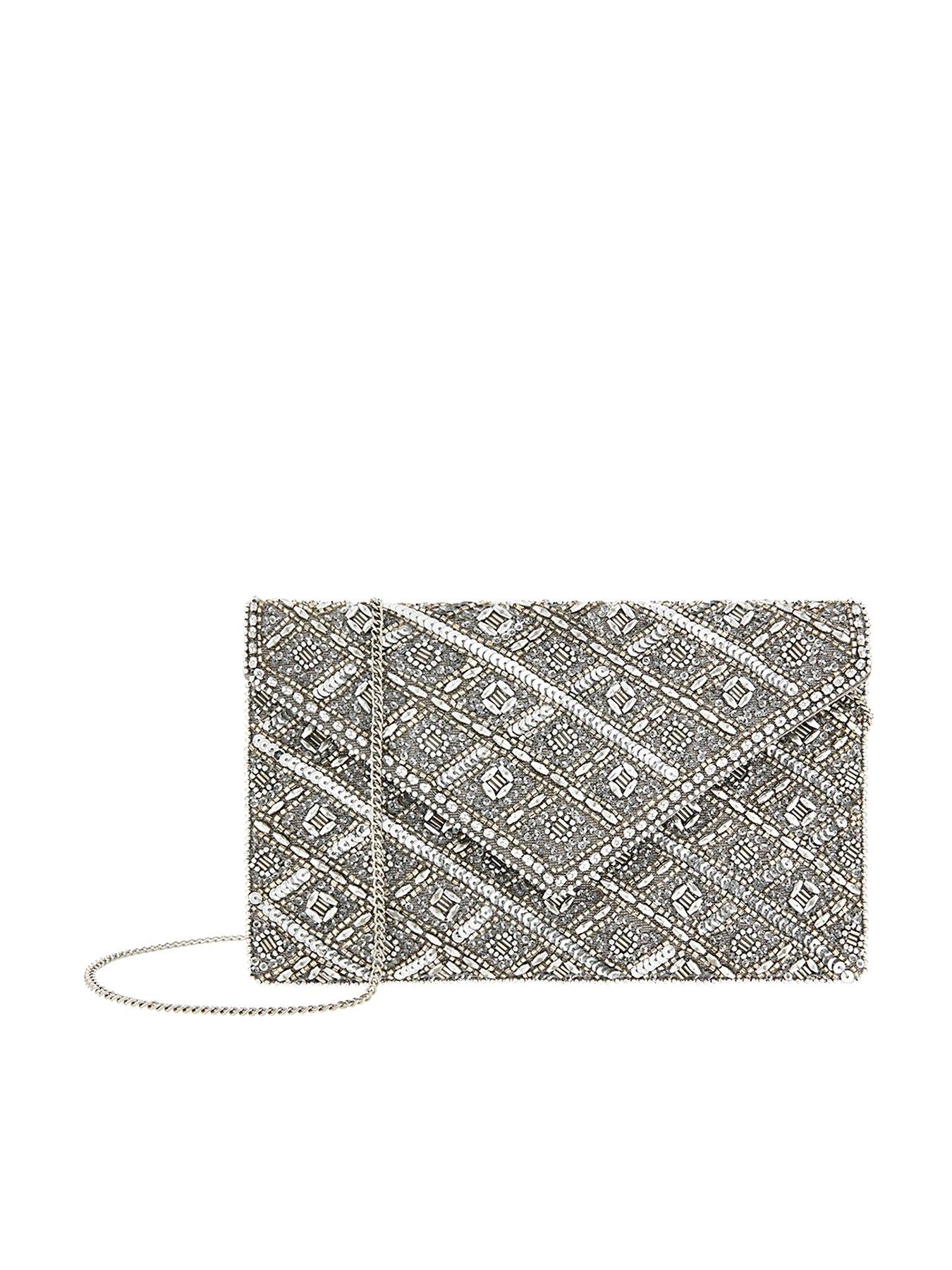 embellished clutch