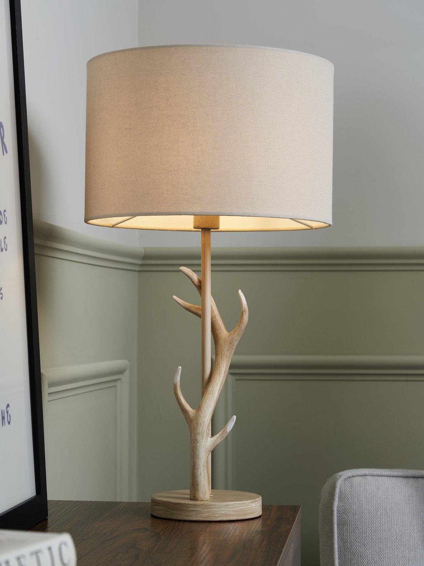 Image 3 of 6 of The Very Collection Antler Table Lamp