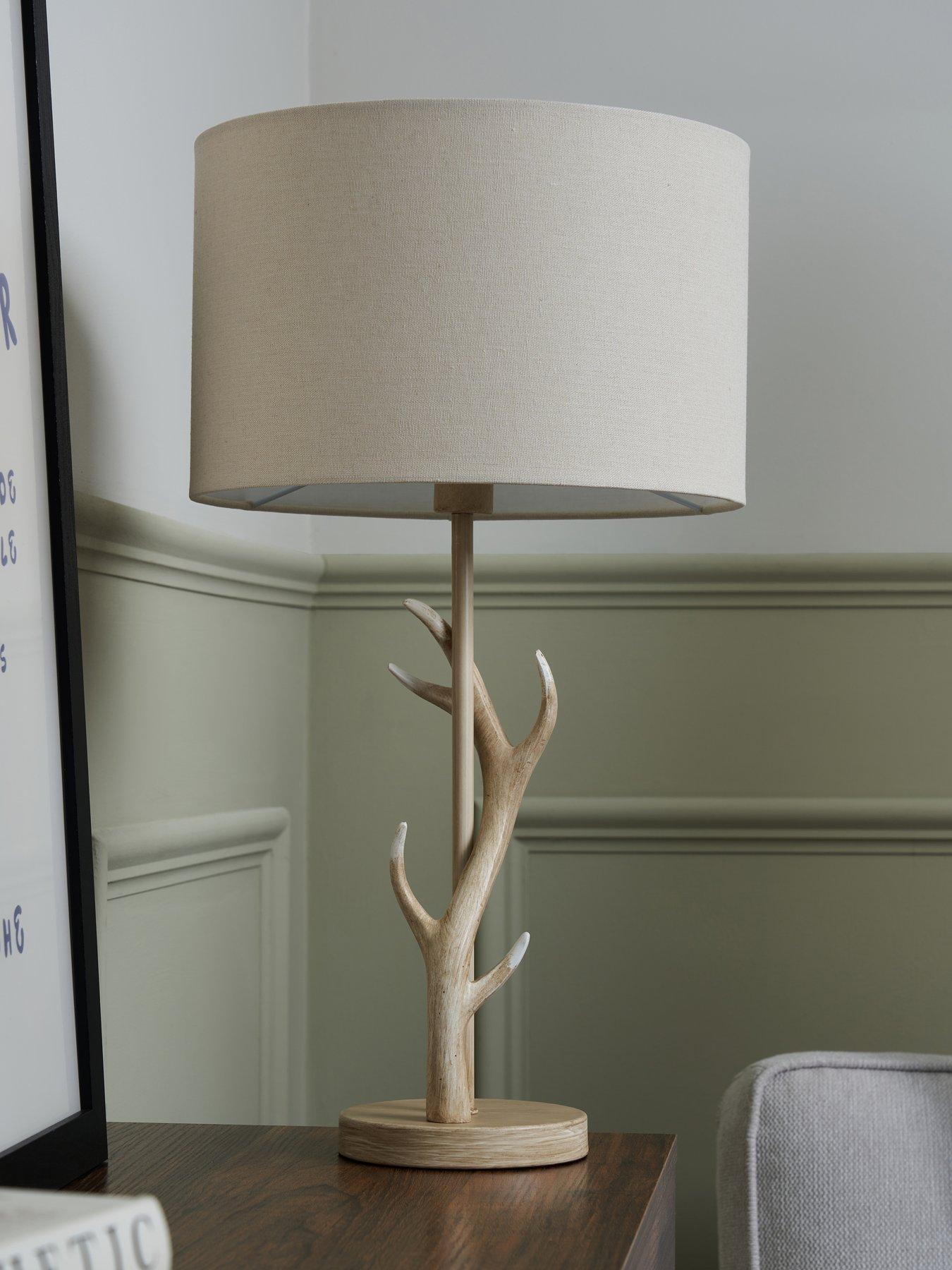 Image 4 of 6 of The Very Collection Antler Table Lamp