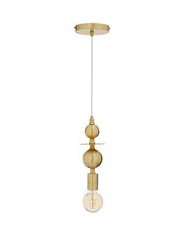 stacked-ball-and-disc-metal-pendant-light-fixture-including-bulb