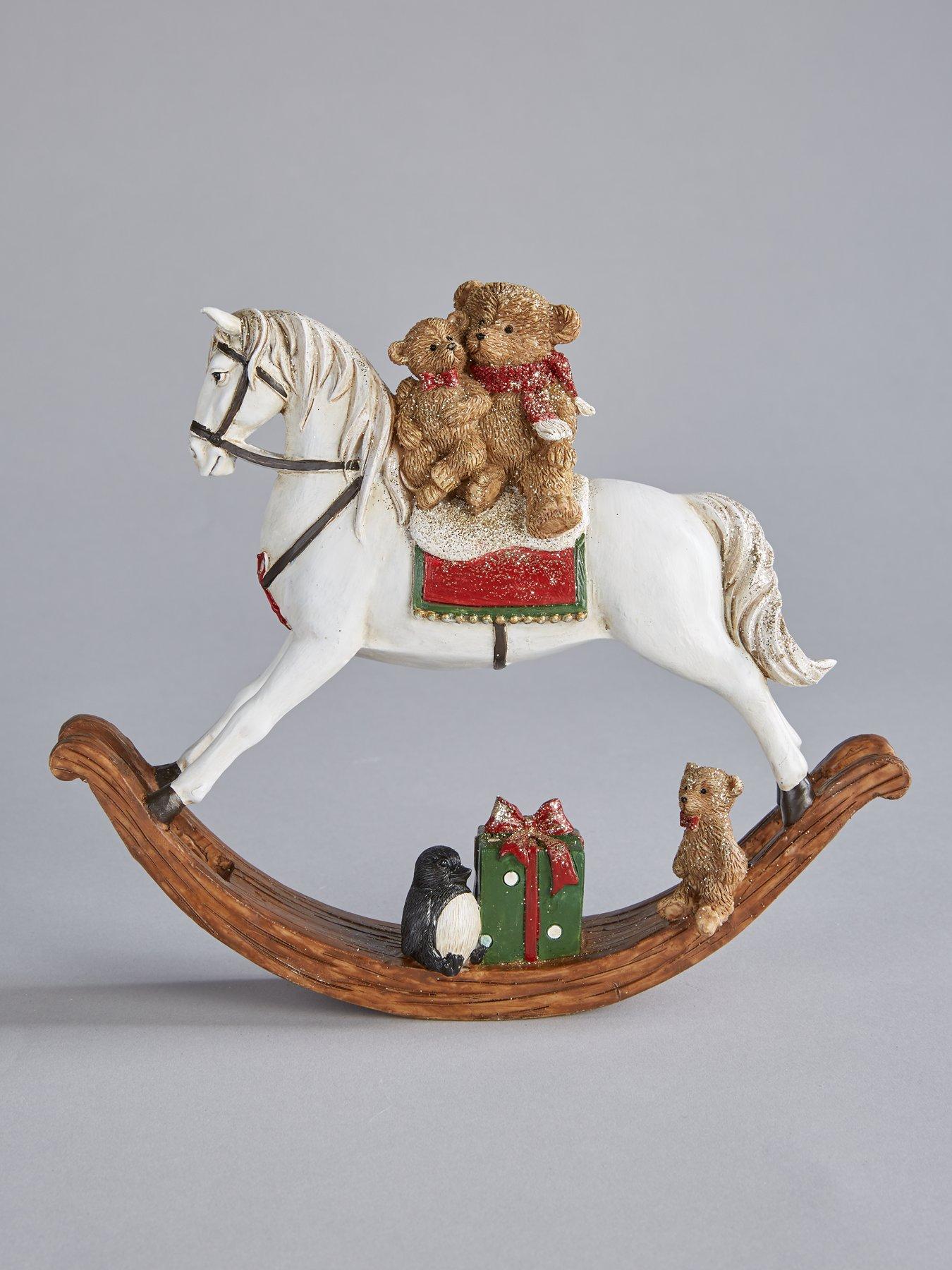 Gisela Graham 4 ceramic Christmas Angels Decorations 11.5cm Set of 4