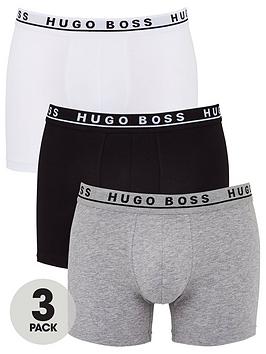 Boss   Three Pack Boxer Briefs - Monochrome