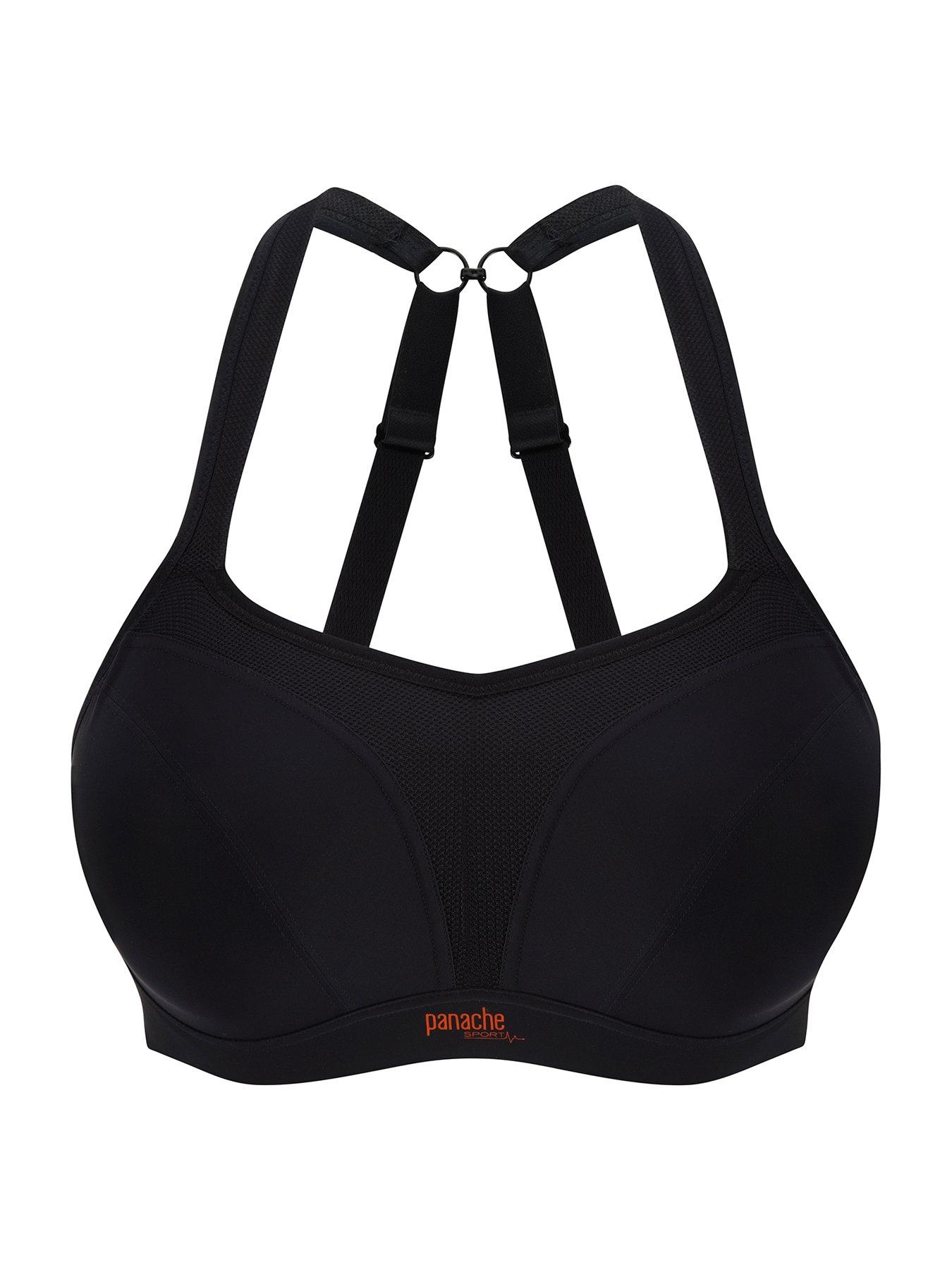  image of panache-sport-panache-power-wired-sport-bra-black