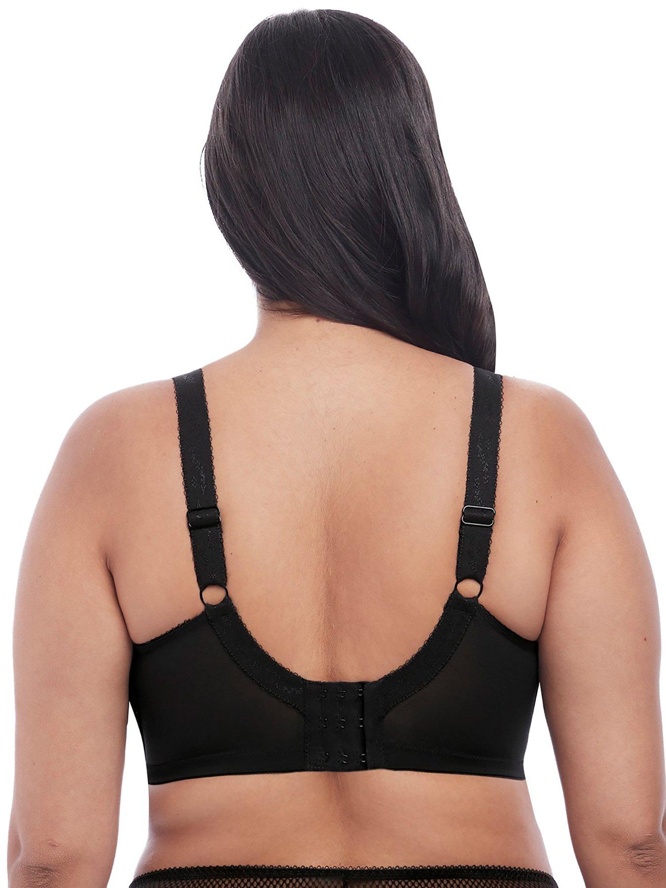 Elomi Charley Underwired Bandless Spacer Moulded Bra - Black