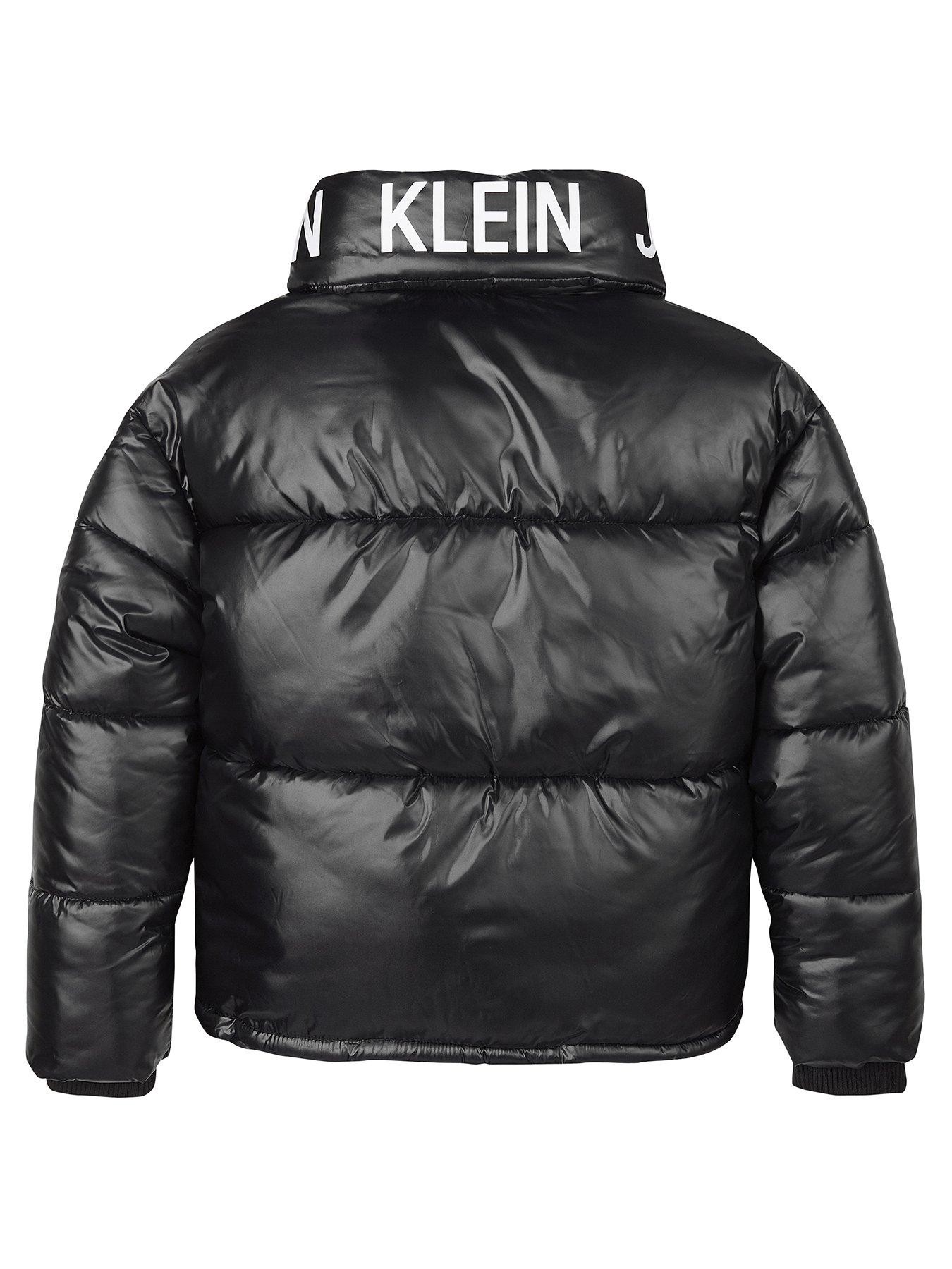 girls calvin klein coat