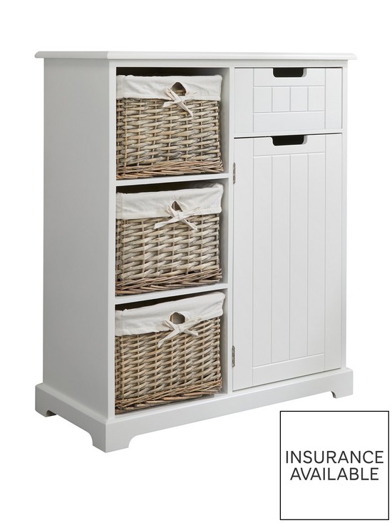 front image of lloyd-pascal-burford-ready-assembled-painted-side-by-side-bathroom-storage-unit-white