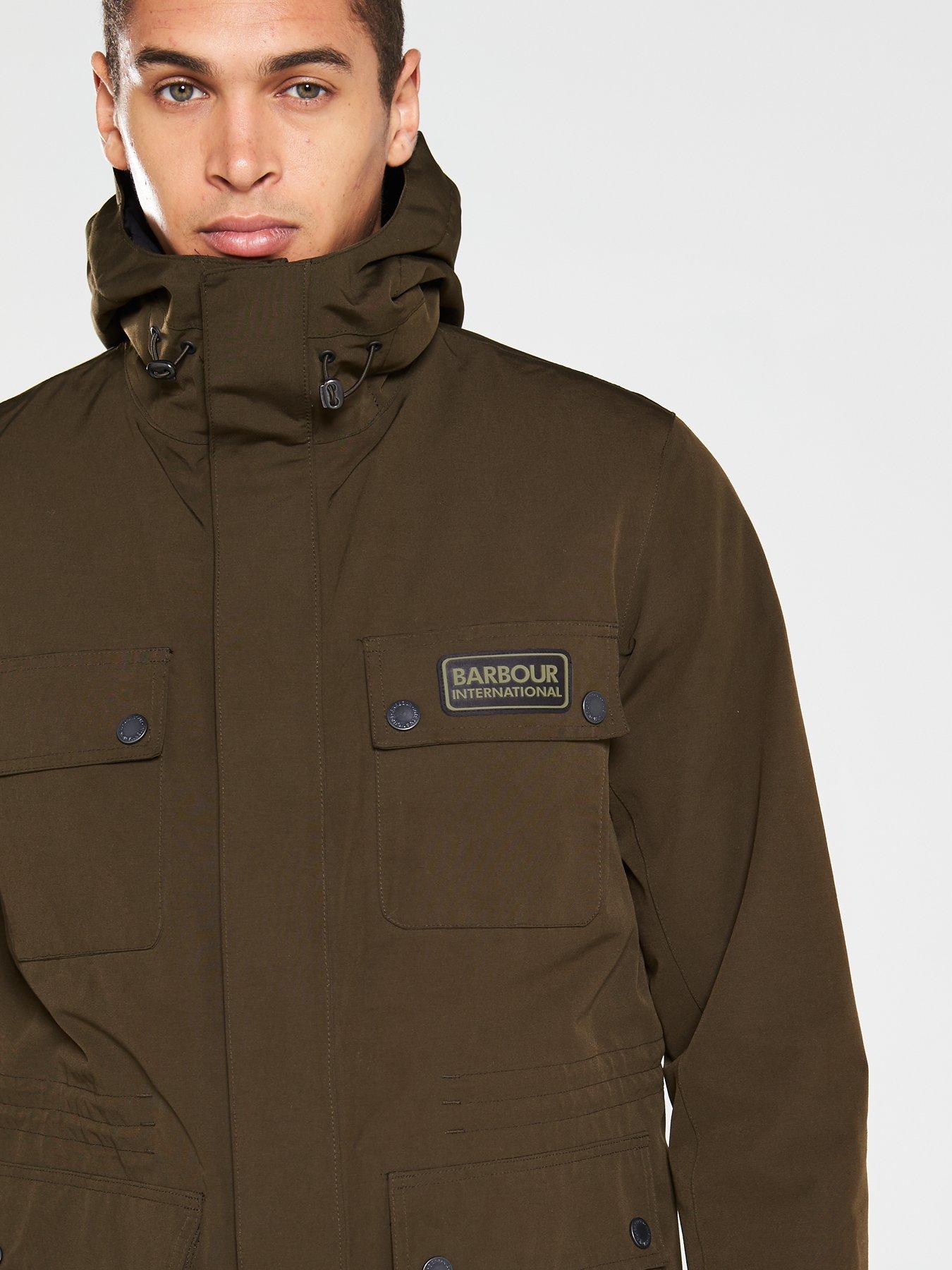 barbour international endo hooded jacket