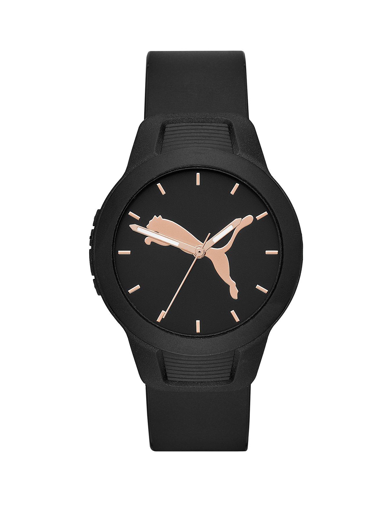 puma watch black