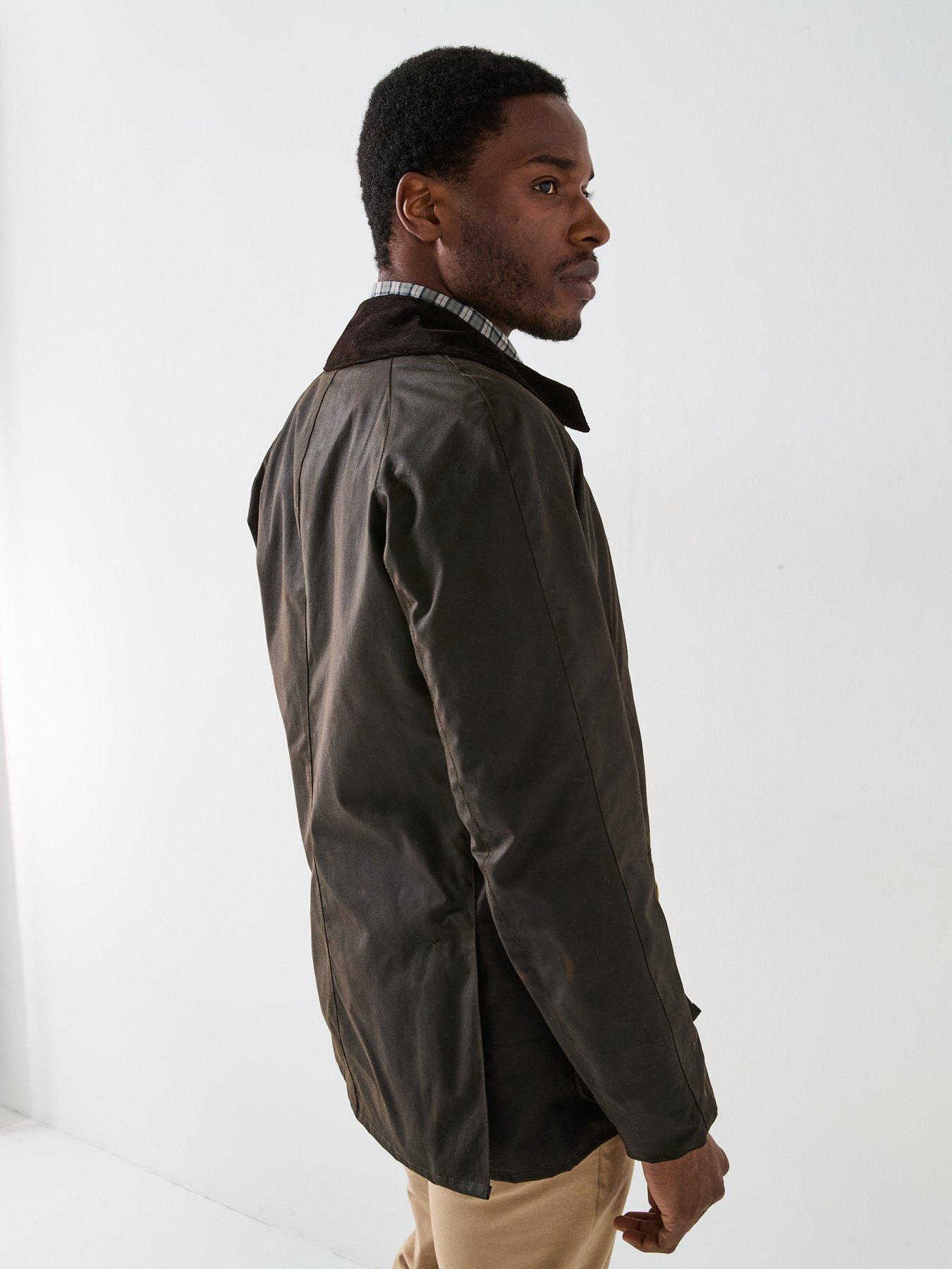 Barbour Ashby Wax Jacket - Olive Green