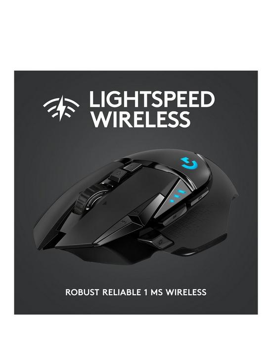 stillFront image of logitech-g502-lightspeednbspwireless-mouse